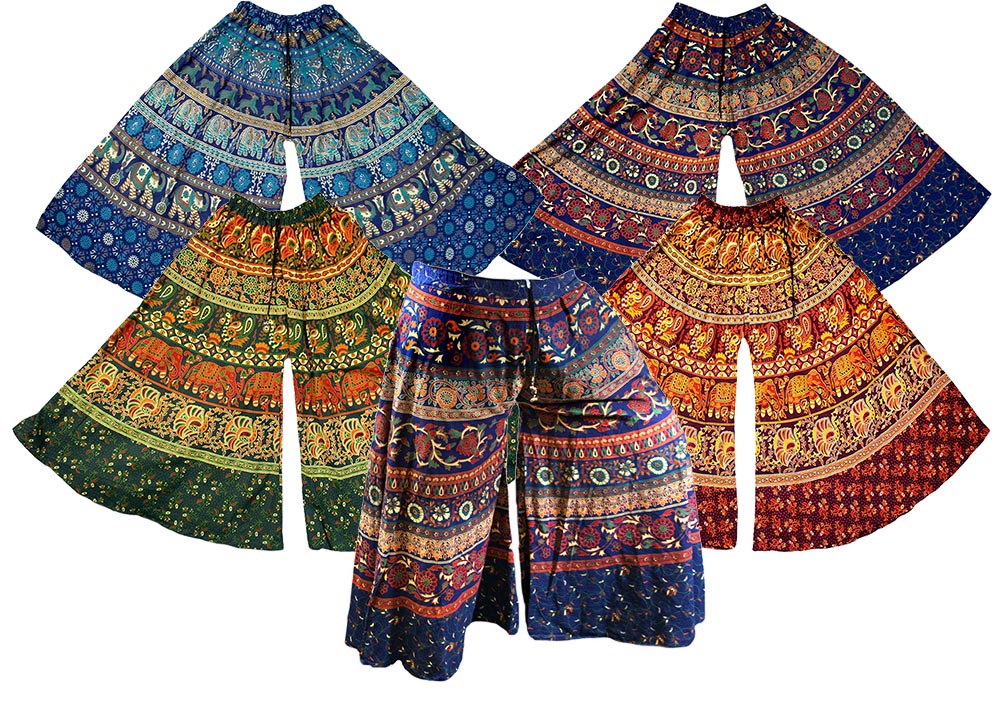 cotton palazzo pants flipkart